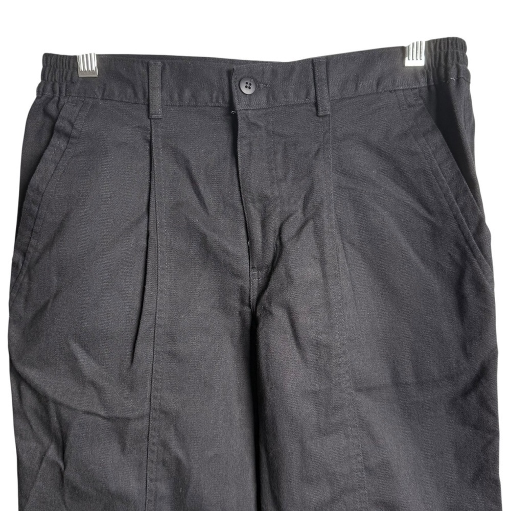 Apparatus Pleated Front Chino Uniform Pants Boys Size 14 Husky Black NWOT - Picture 2 of 5